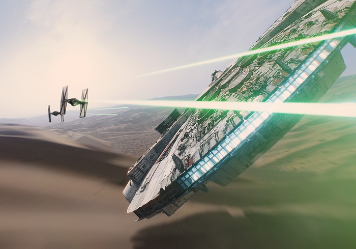 Mindenki a Star Wars VII előzetesét nézi Mindenki a Star Wars VII előzetesét nézi