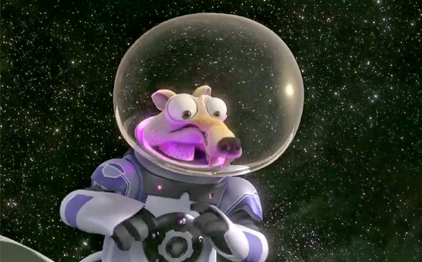 Motkány kozmikus katasztrófát okoz a Jégkorszak 5 kisfilmjében Motkány kozmikus katasztrófát okoz a Jégkorszak 5 kisfilmjében