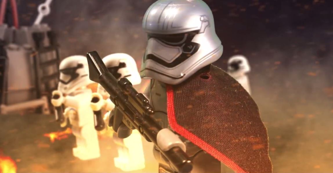 Parádés a Star Wars VII előzetesének Lego verziója Parádés a Star Wars VII előzetesének Lego verziója