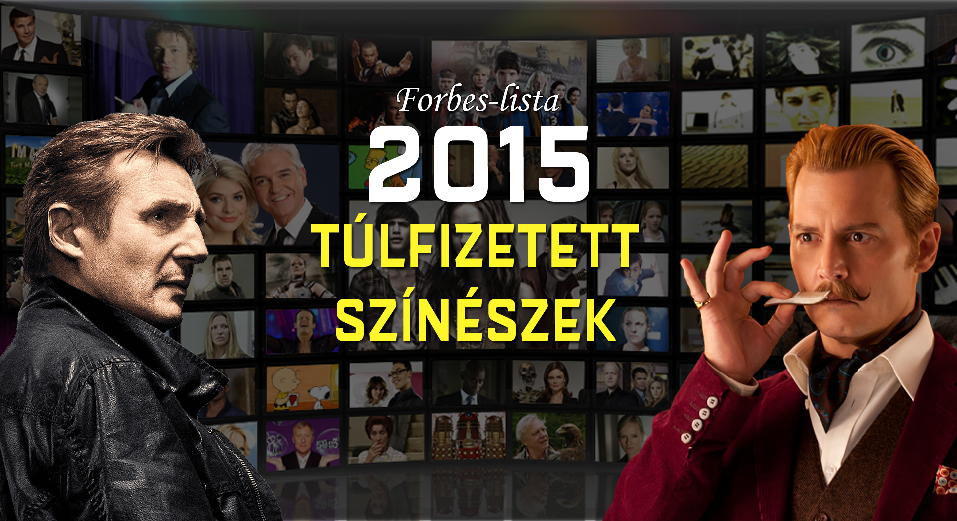 Hollywood legtúlfizetettebb színészei 2015-ben