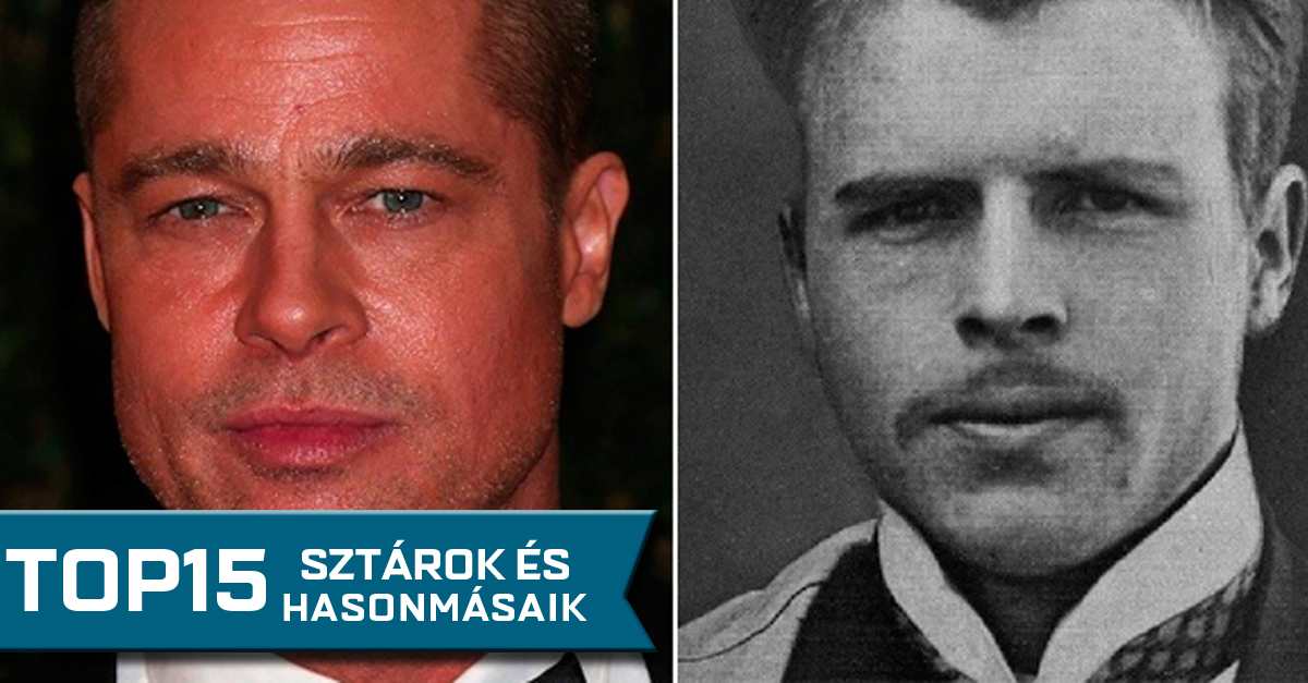 TOP15: Sztárok és történelmi hasonmásaik (galéria) TOP15: Sztárok és történelmi hasonmásaik (galéria)