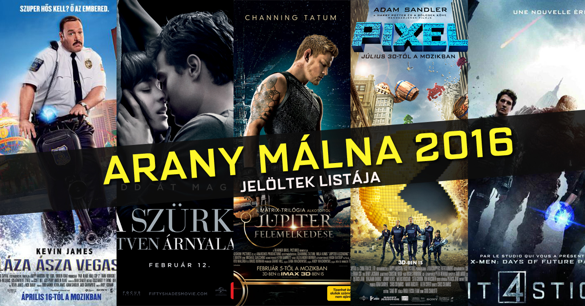 Íme a 36. Arany Málna jelöltjei, vajon melyik lesz a legrosszabb film? Íme a 36. Arany Málna jelöltjei, vajon melyik lesz a legrosszabb film?