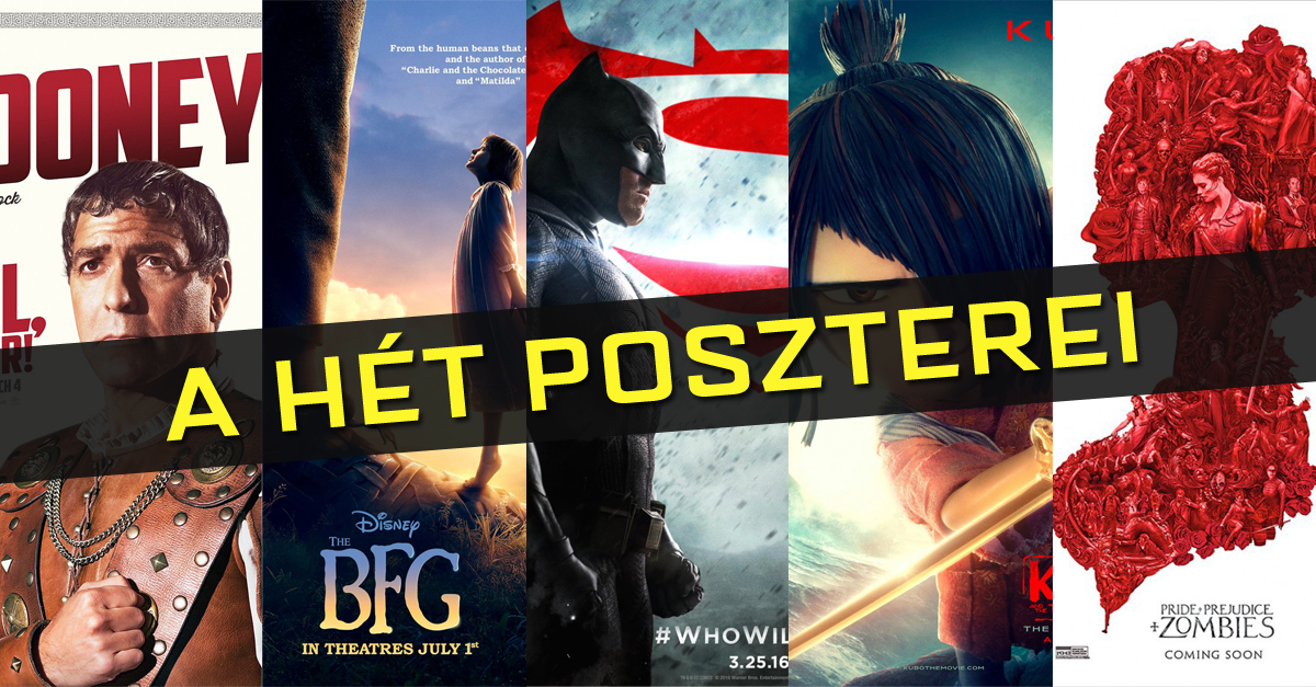 A hét legjobb poszterei: Spielberg új filmjétől a kosztümös zombikig