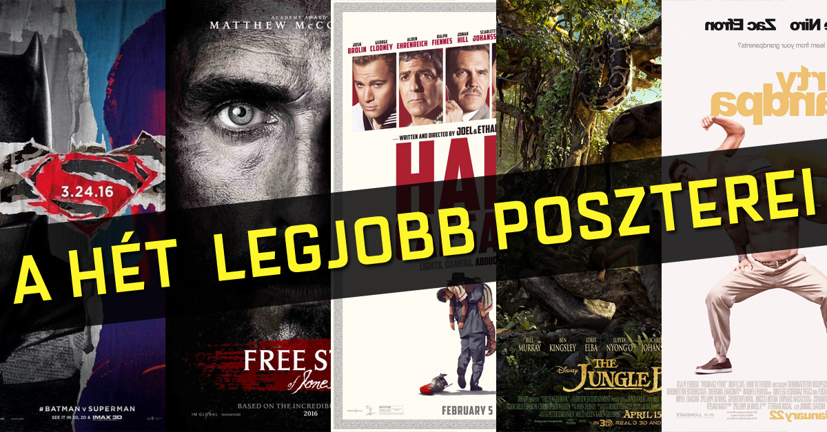 A hét legjobb poszterei: A dzsungel könyvétől Tom Hiddleston sci-fijéig A hét legjobb poszterei: A dzsungel könyvétől Tom Hiddleston sci-fijéig