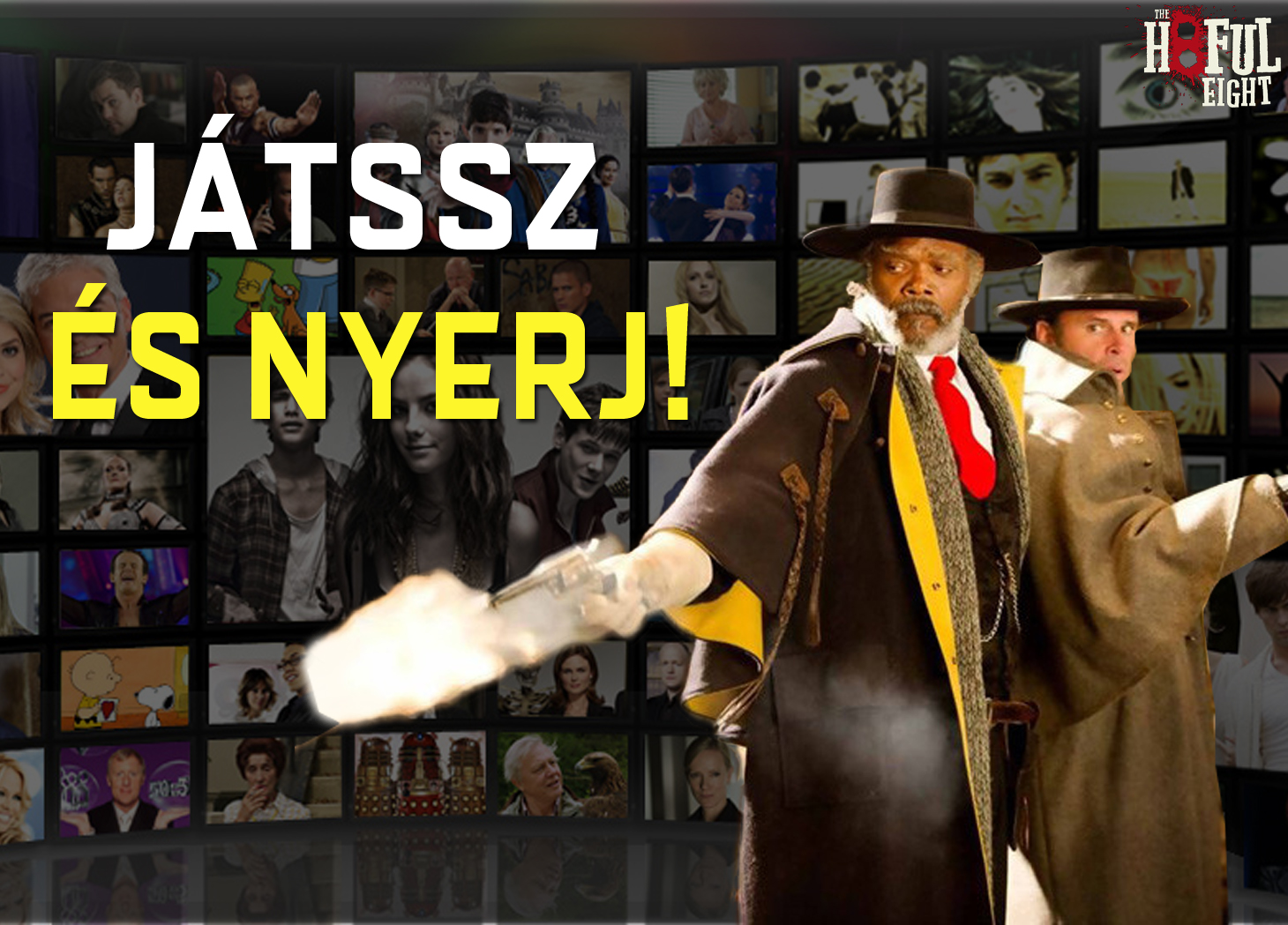 Töltsd ki az Aljas nyolcas kvízt, és nyerj mozijegyeket! Töltsd ki az Aljas nyolcas kvízt, és nyerj mozijegyeket!