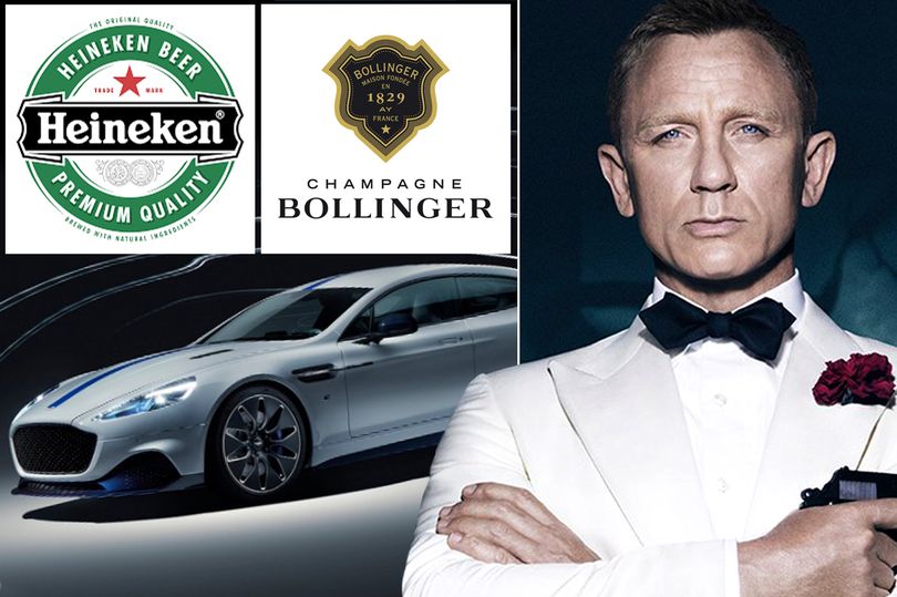 Tolonganak a világmárkák, hogy a Bond 25-ben hirdethessenek  Tolonganak a világmárkák, hogy a Bond 25-ben hirdethessenek