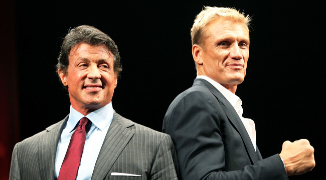 Stallone: Gyűlöltem Dolph Lundgrent Stallone: Gyűlöltem Dolph Lundgrent