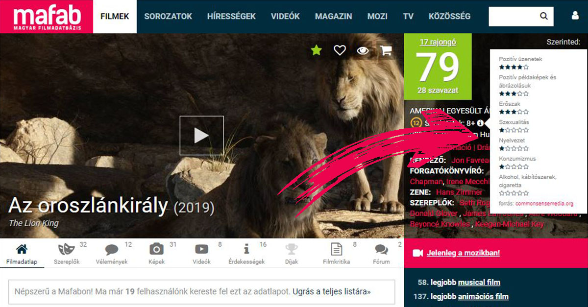 Nincs több rosszul választott film! Családbarát funkcióval bővült a Mafab Nincs több rosszul választott film! Családbarát funkcióval bővült a Mafab