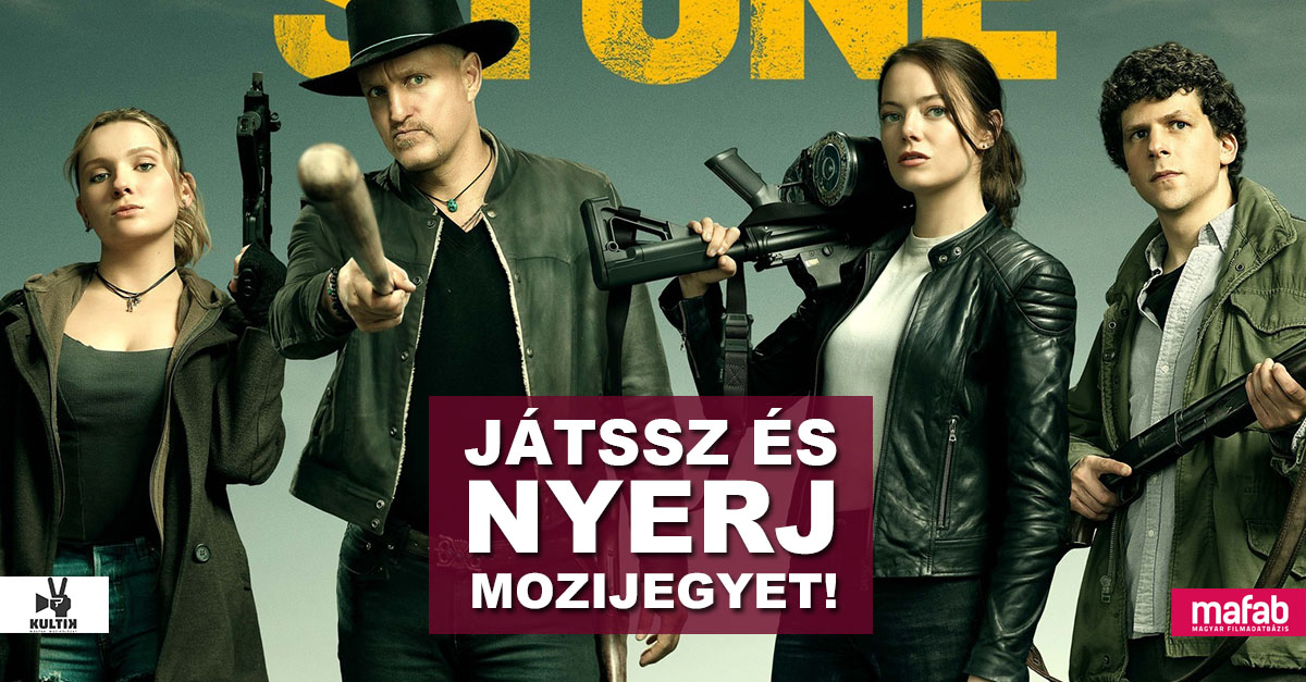 Játssz és NYERJ páros mozijegyet a Zombieland 2-re! Játssz és NYERJ páros mozijegyet a Zombieland 2-re!