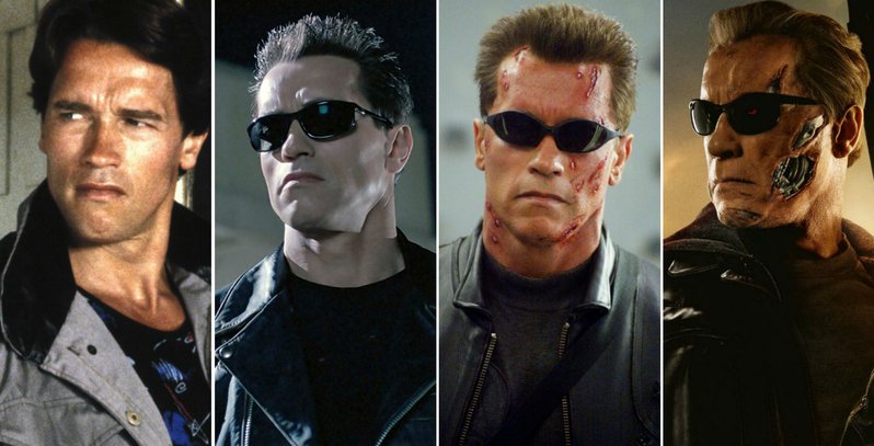 Íme egy helyen az összes eddigi Terminator modell (galéria) Íme egy helyen az összes eddigi Terminator modell (galéria)