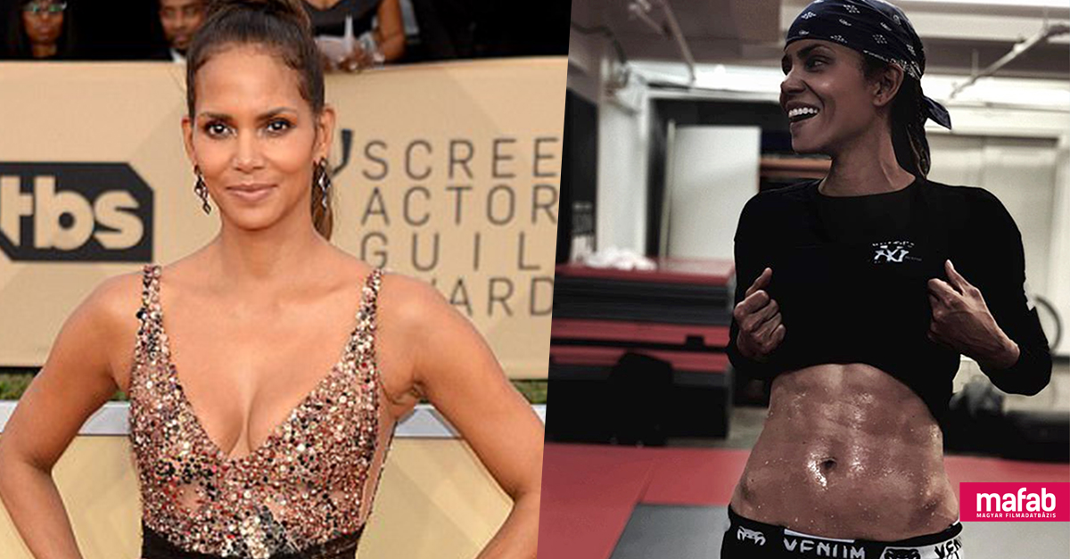 Halle Berry ketrecharcosnak áll Halle Berry ketrecharcosnak áll