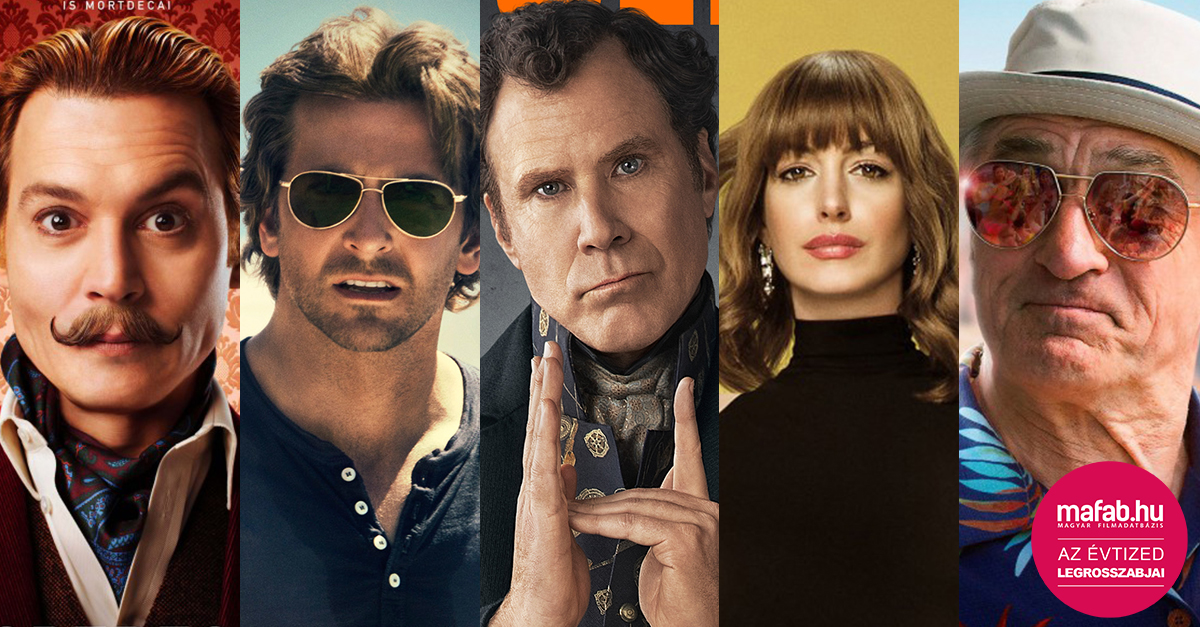 Az évtized 20 legrosszabb vígjátéka a kritikusok szerint (2010-es évek)