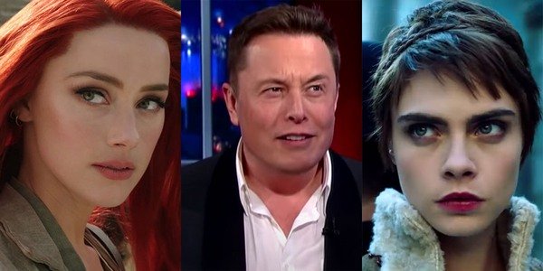 Elon Musk tagadja, hogy Amber Heard vele csalta volna meg Johnny Deppet