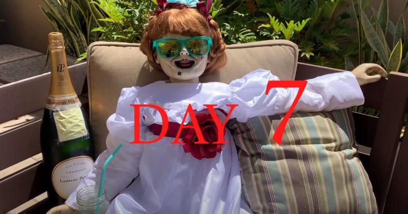 Így vészelte át a horrorbaba, Annabelle a karantént Így vészelte át a horrorbaba, Annabelle a karantént