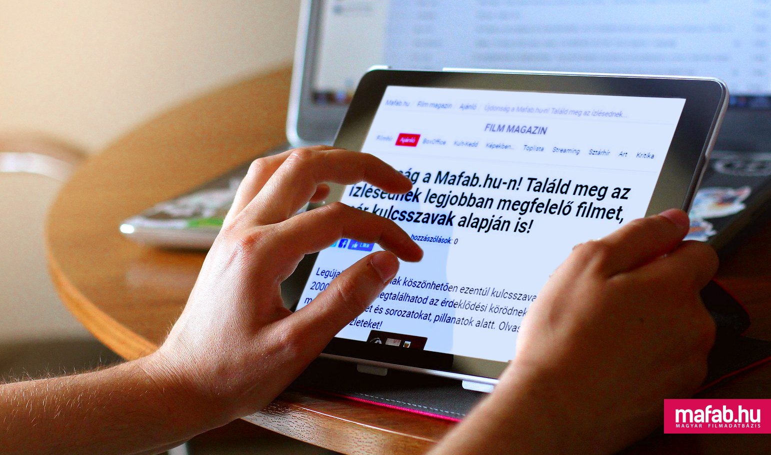 Újdonság a Mafab.hu-n! Találd meg az ízlésednek legjobban megfelelő filmet, már kulcsszavak alapján is! Újdonság a Mafab.hu-n! Találd meg az ízlésednek legjobban megfelelő filmet, már kulcsszavak alapján is!