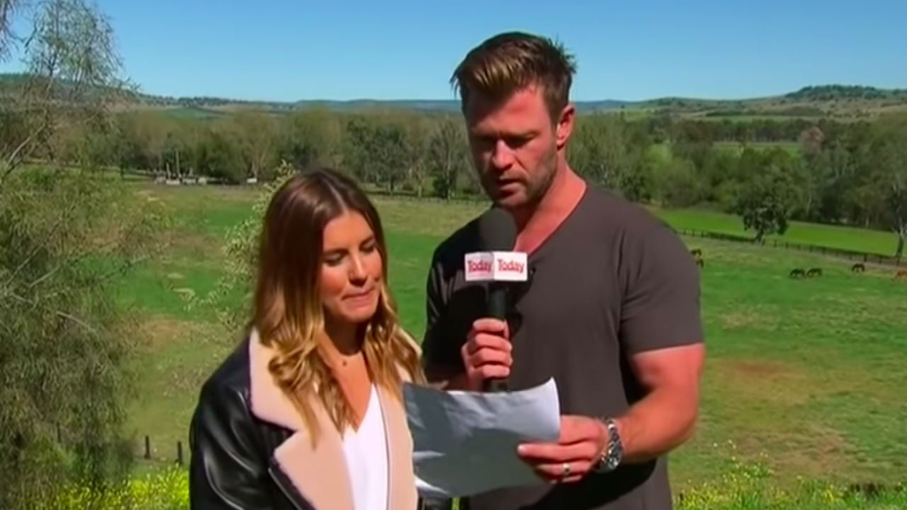 Chris Hemsworth beállt időjósnak, alaposan meglepődtek a rajongók Chris Hemsworth beállt időjósnak, alaposan meglepődtek a rajongók