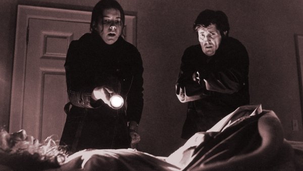 Puskával rémísztették halálra a kulthorror főszereplőit Puskával rémísztették halálra a kulthorror főszereplőit