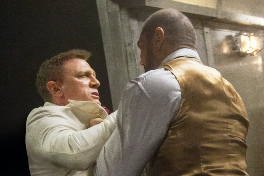 Daniel Craig betörte Dave Bautista orrát Daniel Craig betörte Dave Bautista orrát