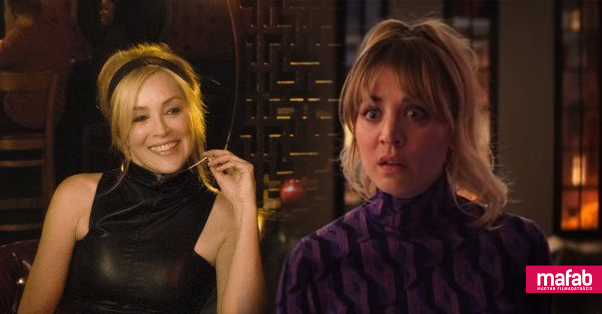 Kaley Cuoco: Sharon Stone kiosztott egy csicskalángost Kaley Cuoco: Sharon Stone kiosztott egy csicskalángost