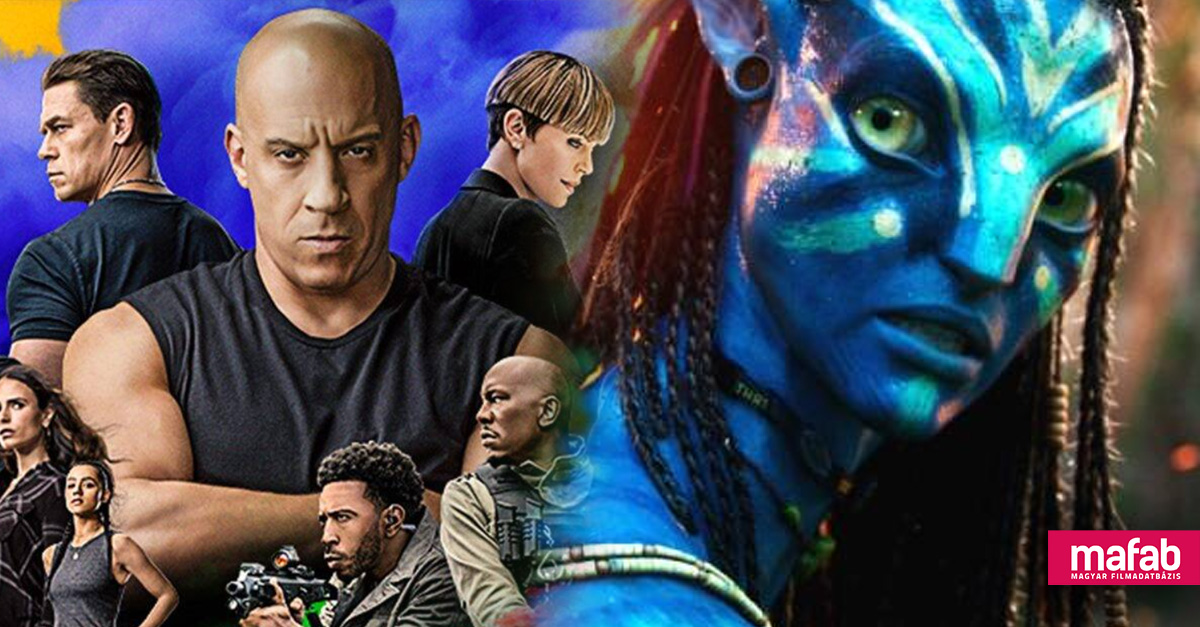 Sehol sincs az Avatar 2 a Halálos iramban 9-hez képest Sehol sincs az Avatar 2 a Halálos iramban 9-hez képest