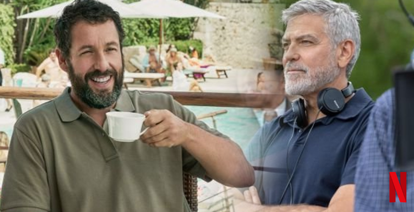 Netflix: Adam Sandler és George Clooney közös filmmel jelentkezik a Barbie írójától