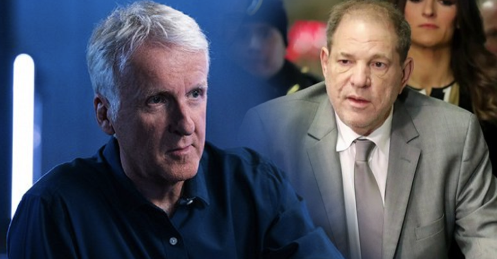 James Cameron kis híján megverte Harvey Weinsteint egy Oscar-szoborral a Filmakadémia díjátadóján