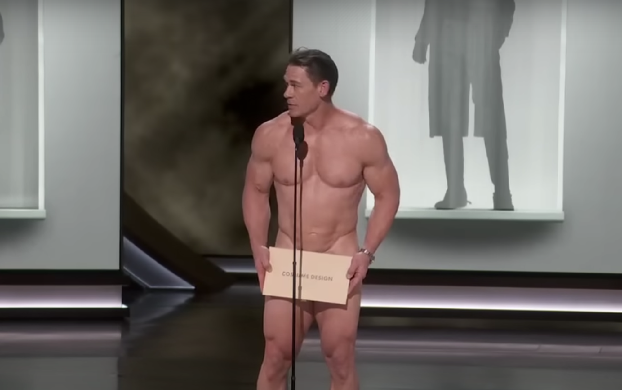 John Cena ‘meztelenül’ állt színpadra az Oscar-gálán (videó)