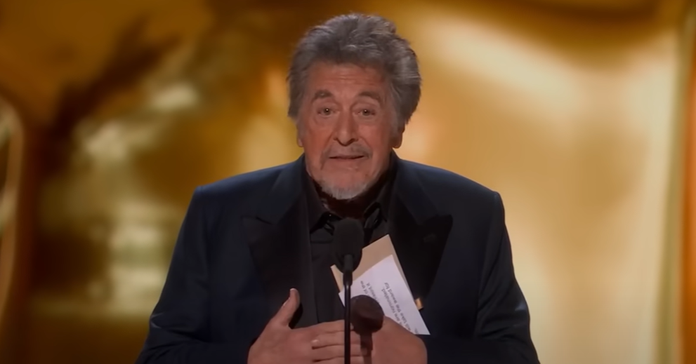 Al Pacino elmagyarázta, mi történt valójában tegnap az Oscar-gálán