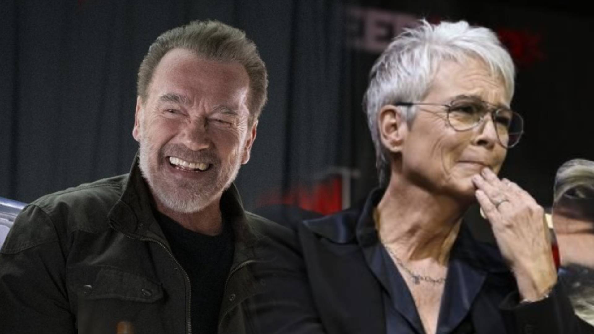 Ez időskori bántalmazás: Arnold Schwarzenegger és Jamie Lee Curtis a színpadon poénkodott Ez időskori bántalmazás: Arnold Schwarzenegger és Jamie Lee Curtis a színpadon poénkodott
