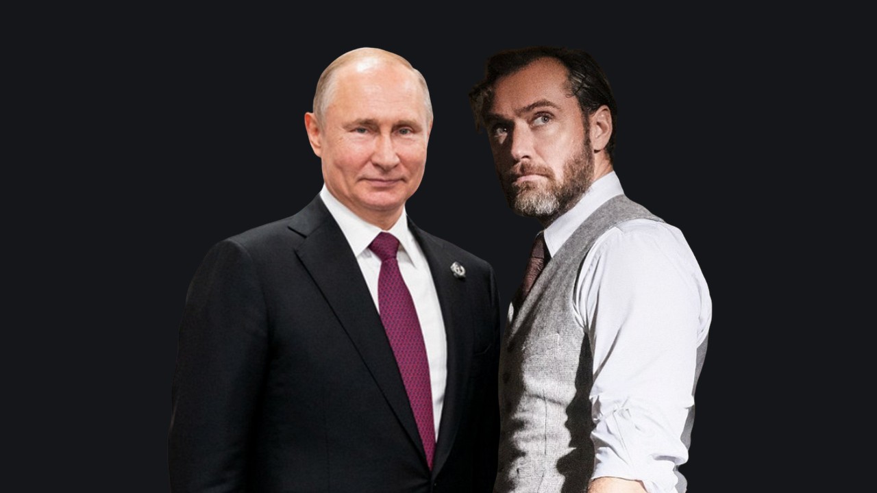 Itt az első képek a Putyint alakító Jude Law-ról Itt az első képek a Putyint alakító Jude Law-ról