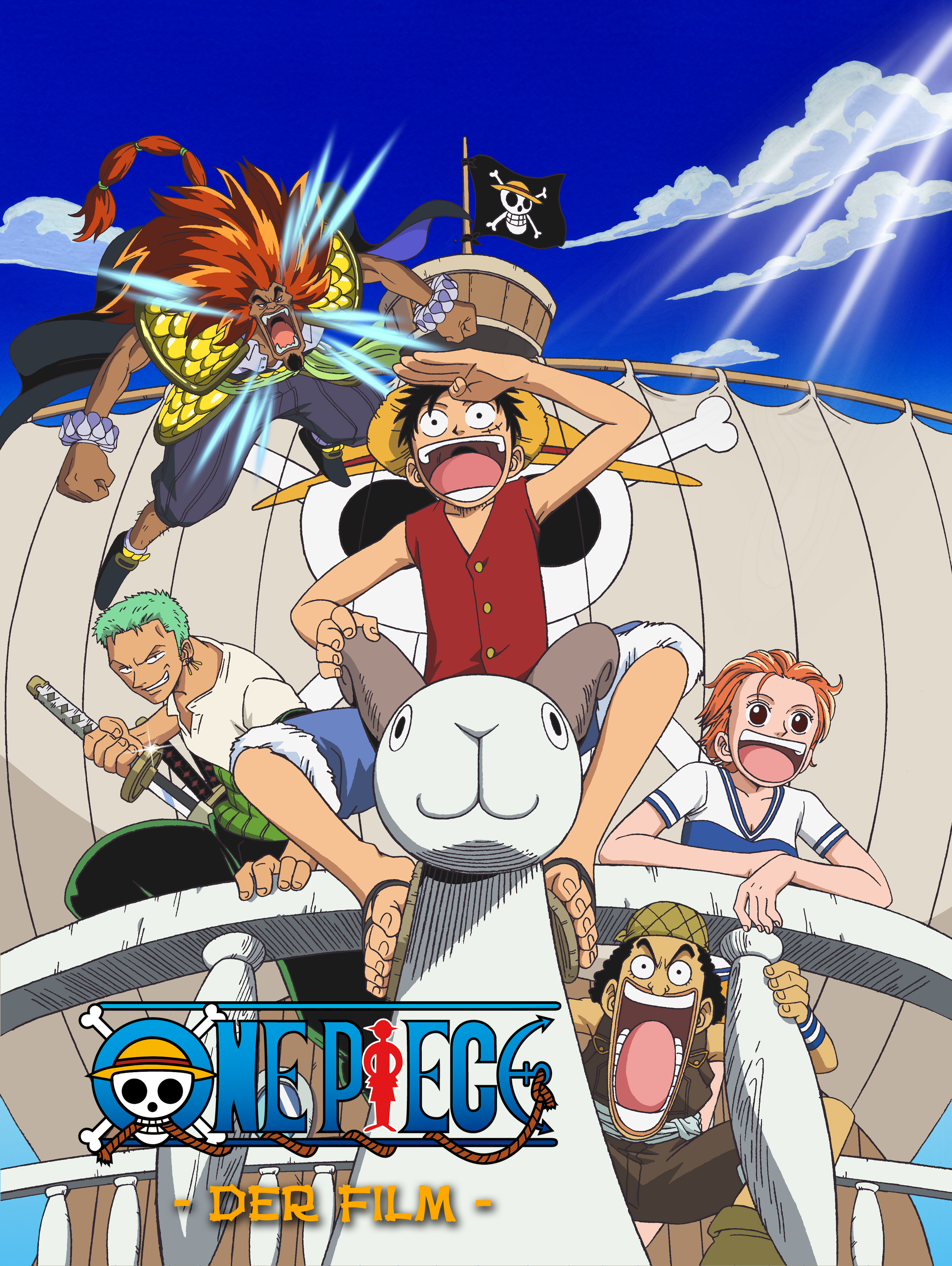 One piece the movie: Kaisokuou ni ore wa naru (2000 ...