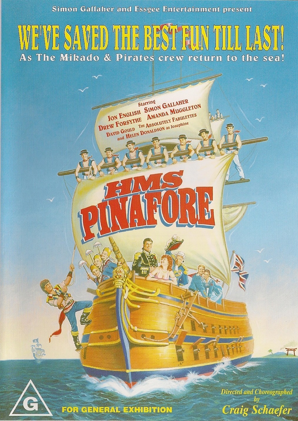 HMS Pinafore (film, 1997) Kritikák, videók, szereplők MAFAB.hu