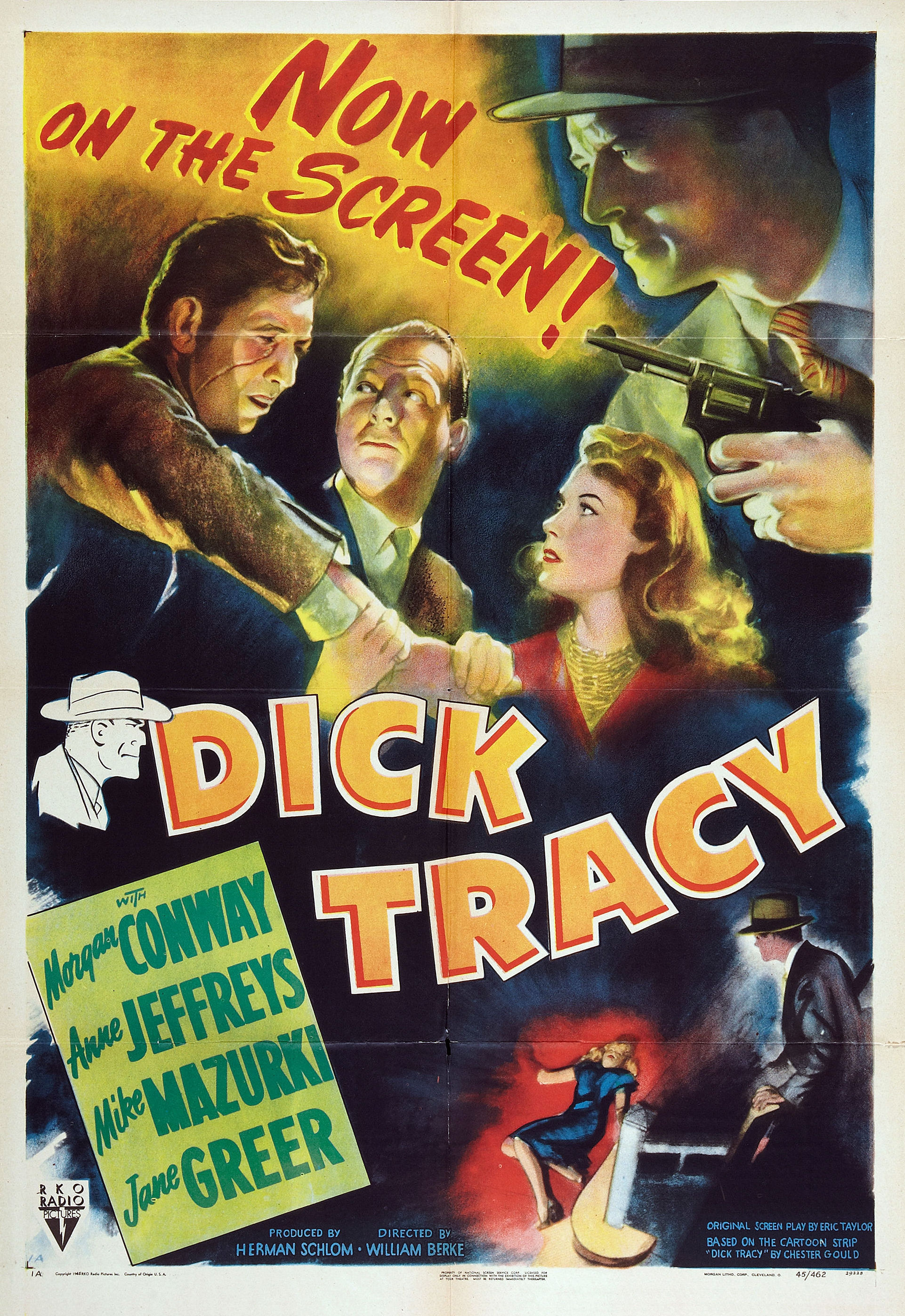 Dick Tracy (film, 1945) Kritikák, videók, szereplők MAFAB.hu