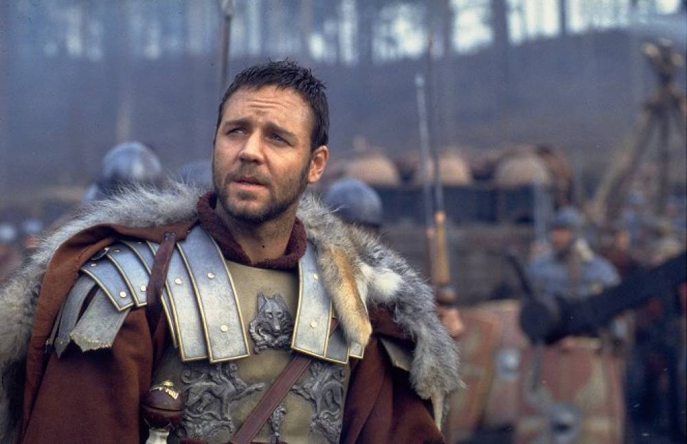Russel Crowe diadala az arénában és a filmvásznon