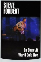 Steve Forbert : On Stage At World Cafe Live