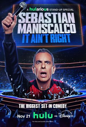 Poszter: Sebastian Maniscalco: It Ain't Right