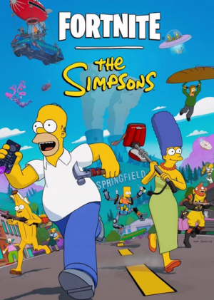 Poszter: Fortnite x The Simpsons