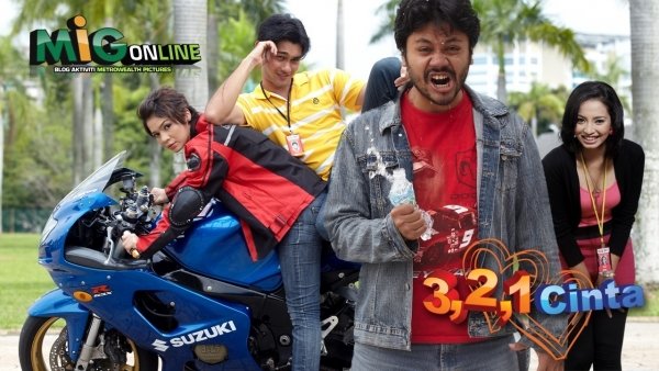 3, 2, 1 Cinta / Filmkép