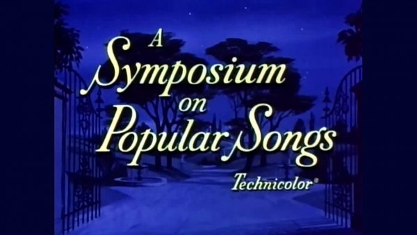 A Symposium on Popular Songs / Filmkép