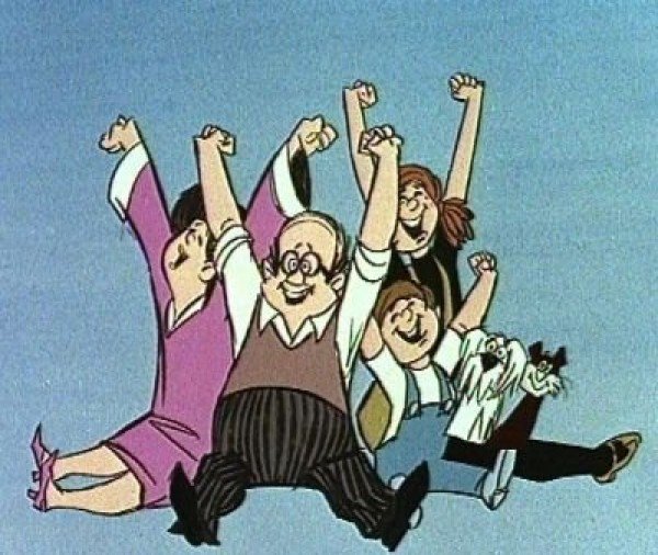 Üzenet a jövőből - A Mézga család különös kalandjai / Filmkép