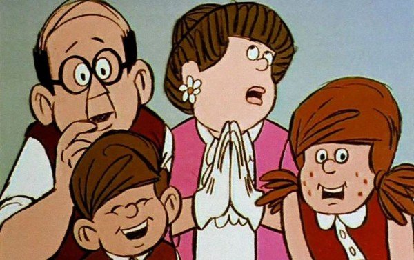 Üzenet a jövőből - A Mézga család különös kalandjai / Filmkép