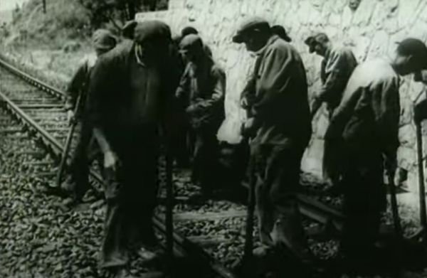 Pályamunkások / Filmkép