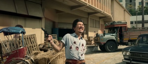 Vadászat az elveszett lottószelvények után / Filmkép