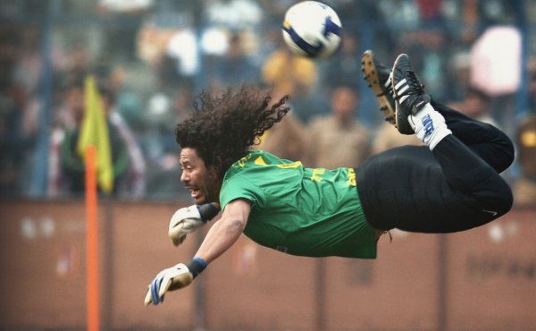 René Higuita - a skorpiórúgás atyja / Filmkép