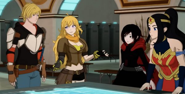 Az Igazság Ligája x RWBY: Szuperhősök és Vadászok / Filmkép