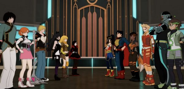 Az Igazság Ligája x RWBY: Szuperhősök és Vadászok / Filmkép